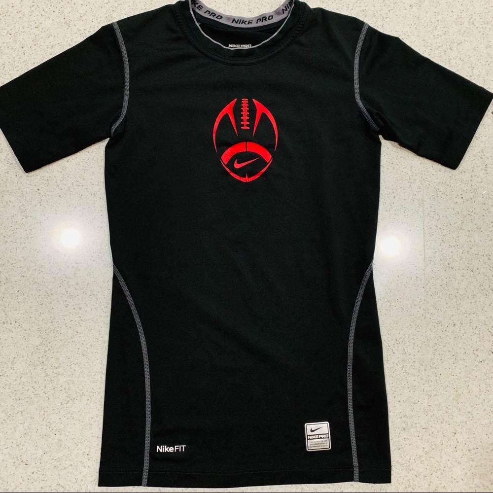 Boys Nike Fitted Football Shirt